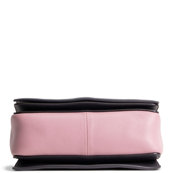CELINE Medium Frame Shoulder Bag - Liquorice/Antique Rose