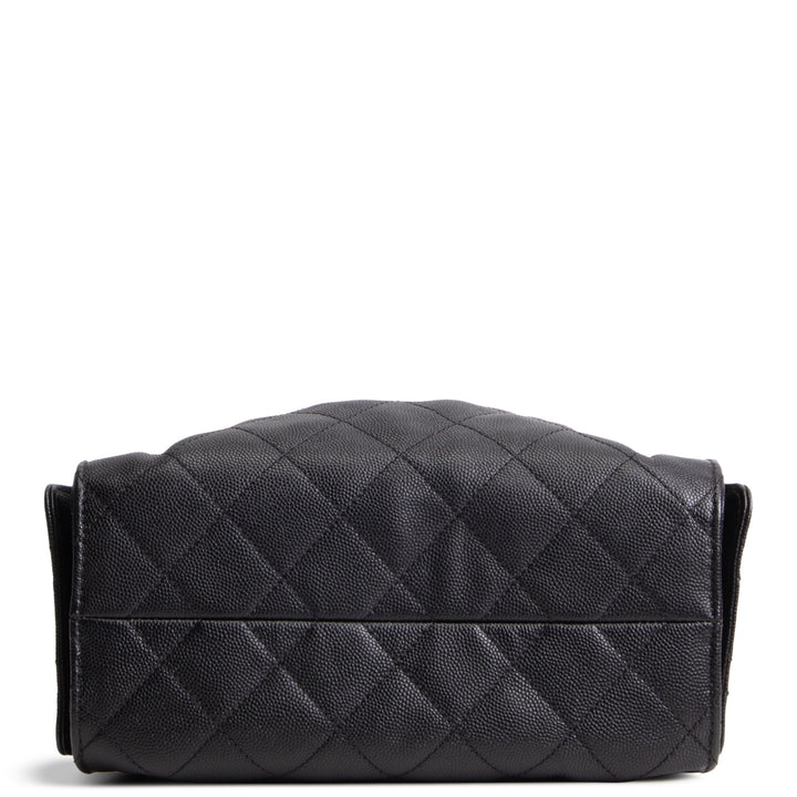 CHANEL Caviar Mini 25 Shoulder Bag - Black