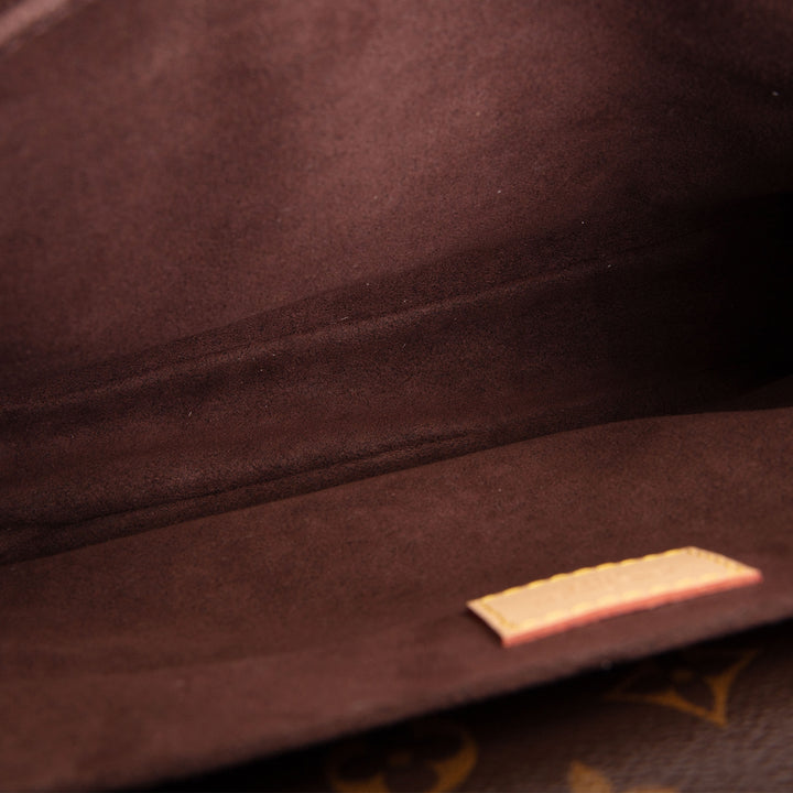 LOUIS VUITTON Monogram Pochette Metis Shoulder Bag