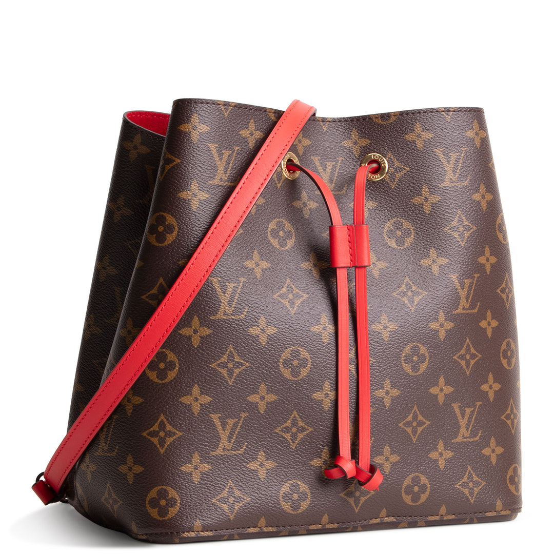 LOUIS VUITTON Monogram Neonoe MM - Coquelicot Red