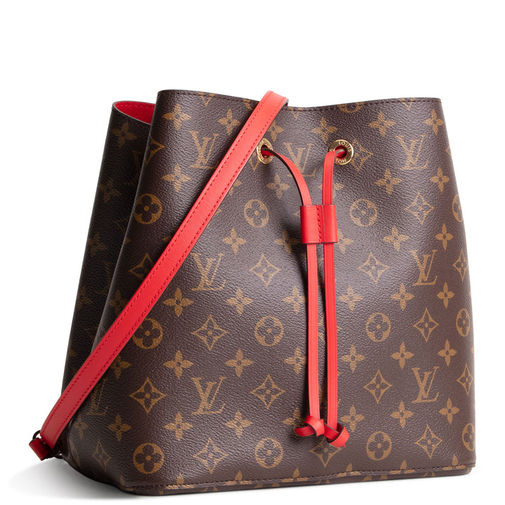 LOUIS VUITTON Monogram Neonoe MM - Coquelicot Red