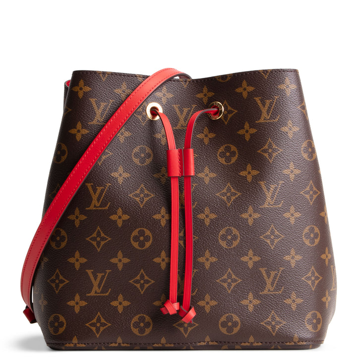 LOUIS VUITTON Monogram Neonoe MM - Coquelicot Red