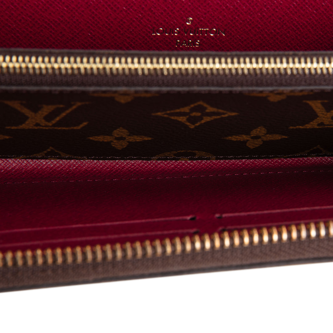 LOUIS VUITTON Monogram Clemence Wallet