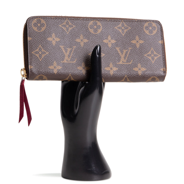 LOUIS VUITTON Monogram Clemence Wallet
