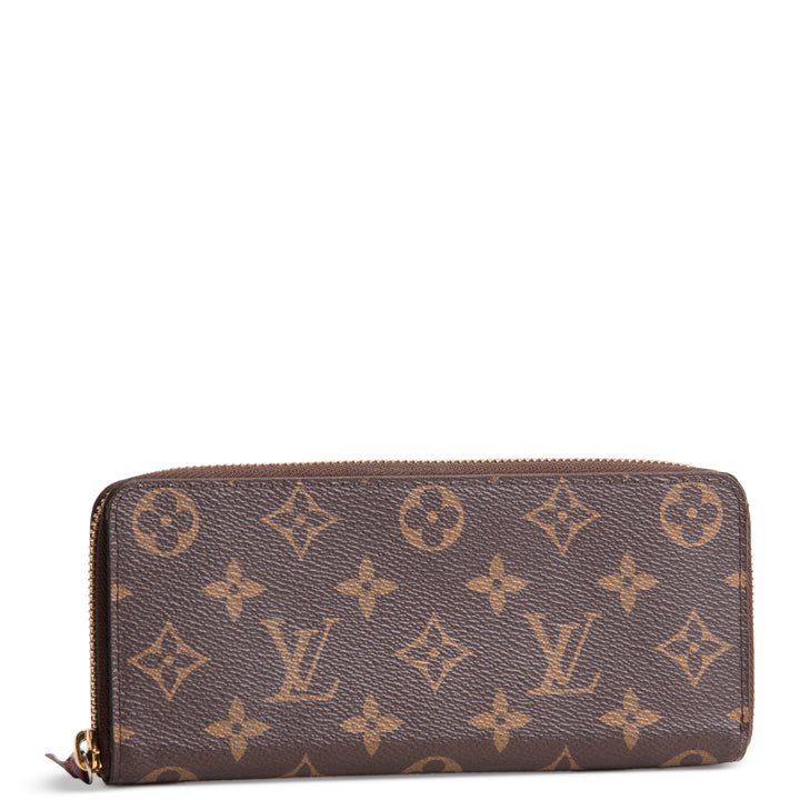 LOUIS VUITTON Monogram Clemence Wallet