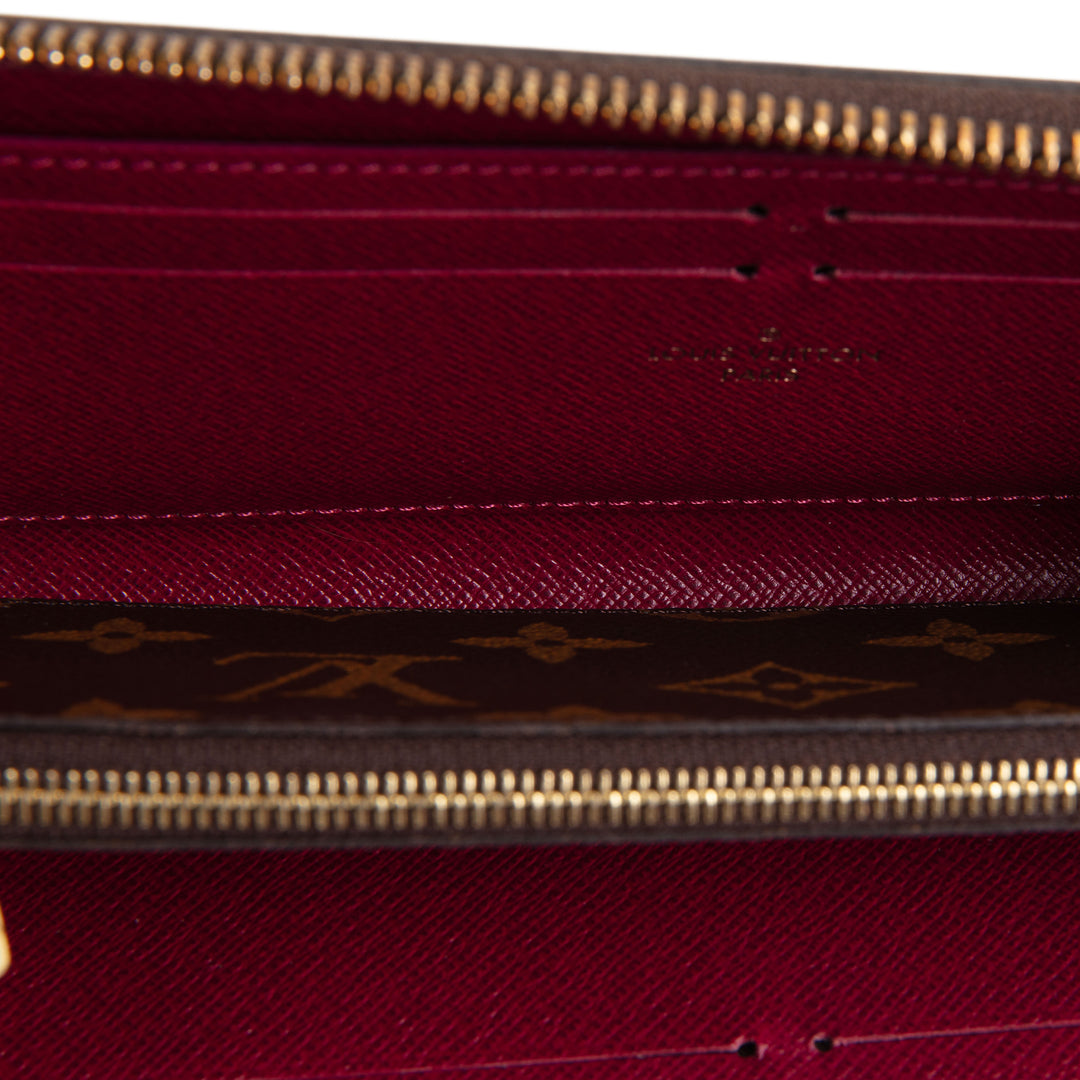 LOUIS VUITTON Monogram Clemence Wallet