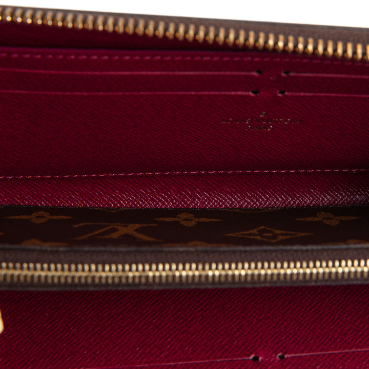 LOUIS VUITTON Monogram Clemence Wallet