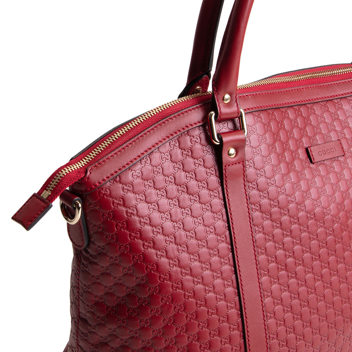GUCCI Microguccissima Dome Satchel