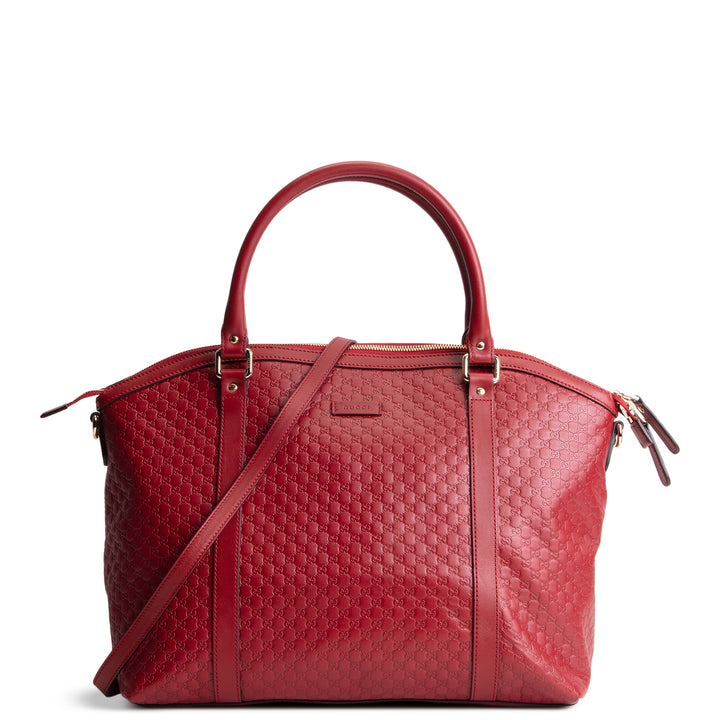 GUCCI Microguccissima Dome Satchel