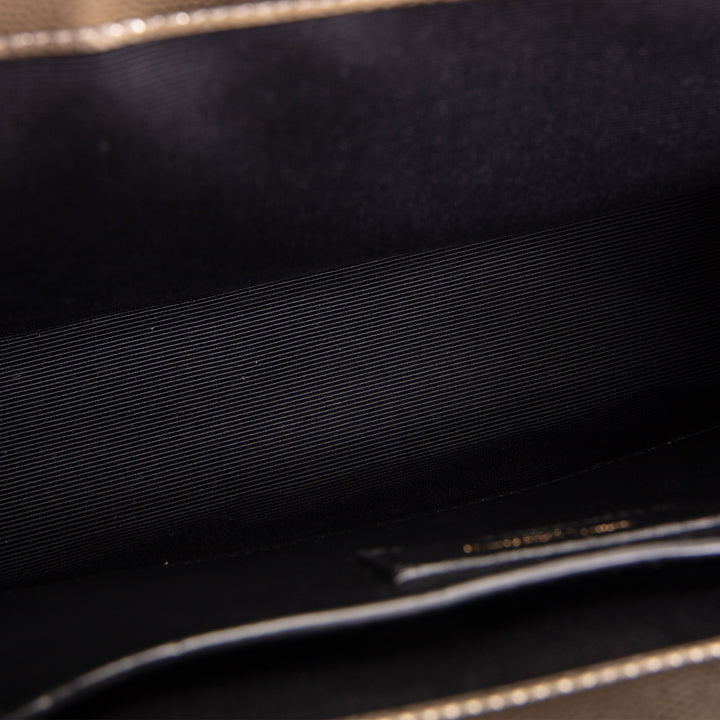 SAINT LAURENT Medium Triquilt Envelope Flap Bag