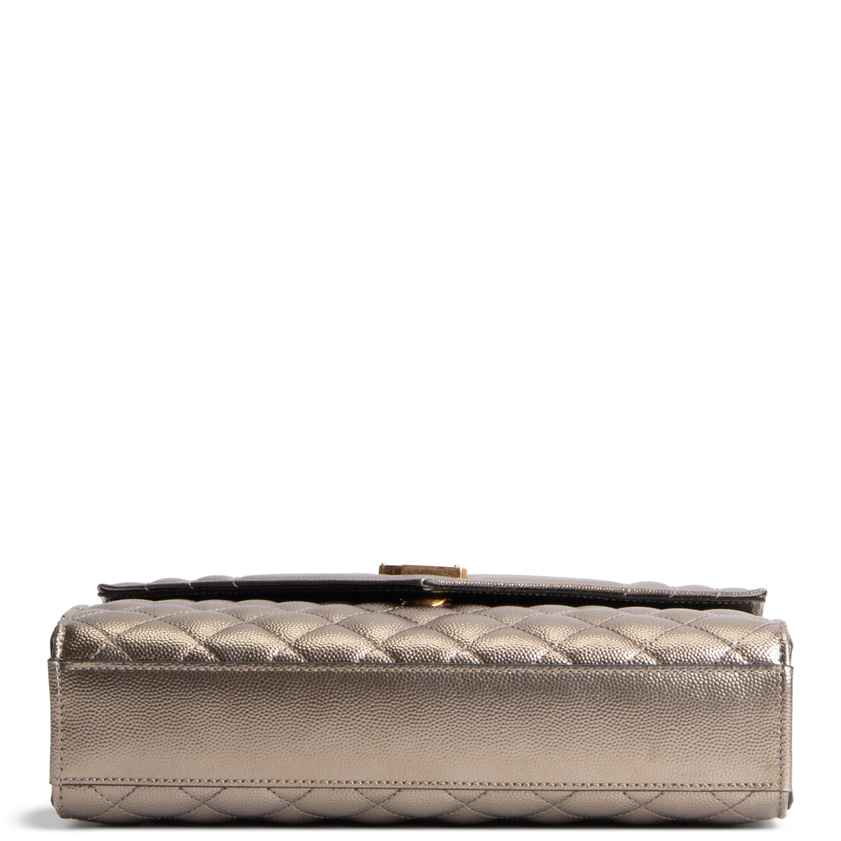 SAINT LAURENT Medium Triquilt Envelope Flap Bag