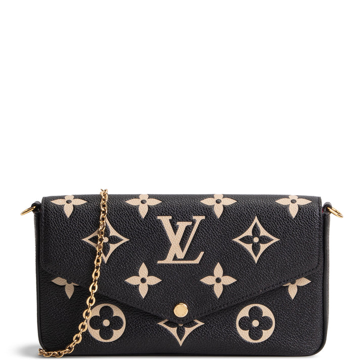 LOUIS VUITTON Giant Monogram Empreinte Felicie Pochette - Bicolor OUTLET FINAL SALE