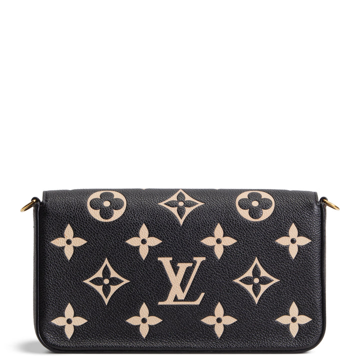 LOUIS VUITTON Giant Monogram Empreinte Felicie Pochette - Bicolor OUTLET FINAL SALE