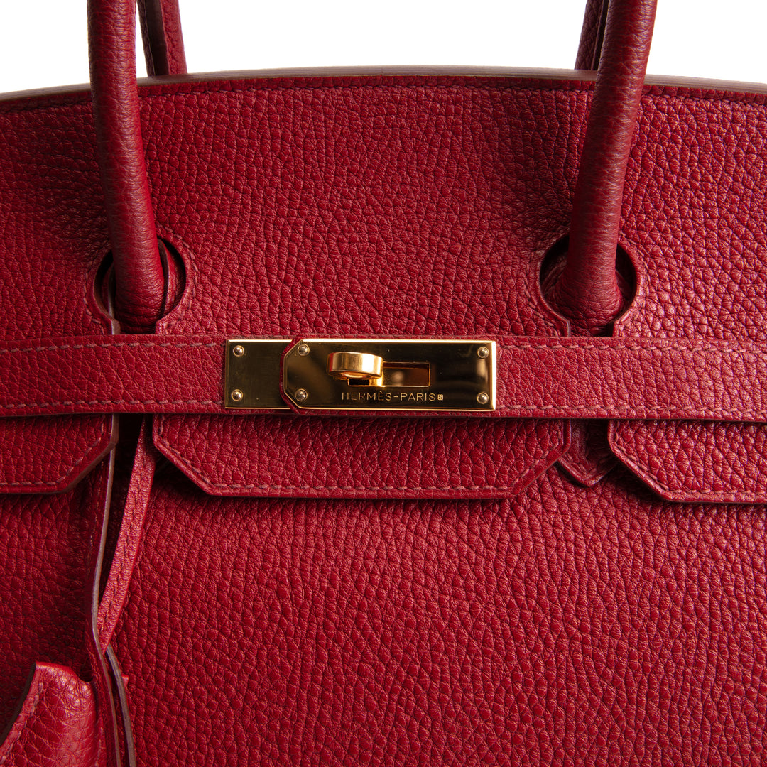 HERMES Birkin 35 Togo - Rouge Grenat