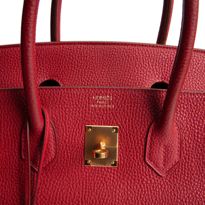 HERMES Birkin 35 Togo - Rouge Grenat