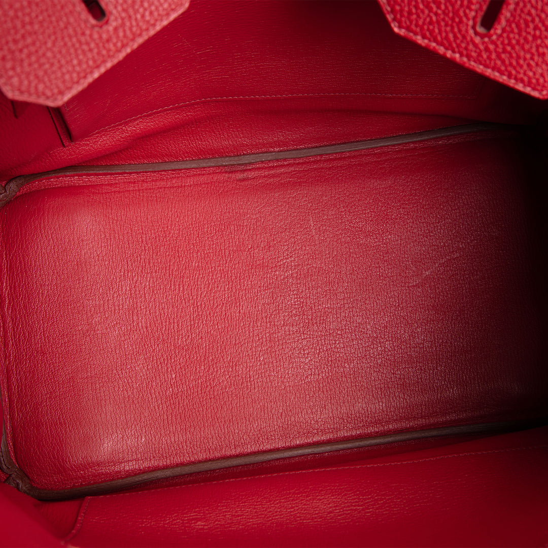 HERMES Birkin 35 Togo - Rouge Grenat