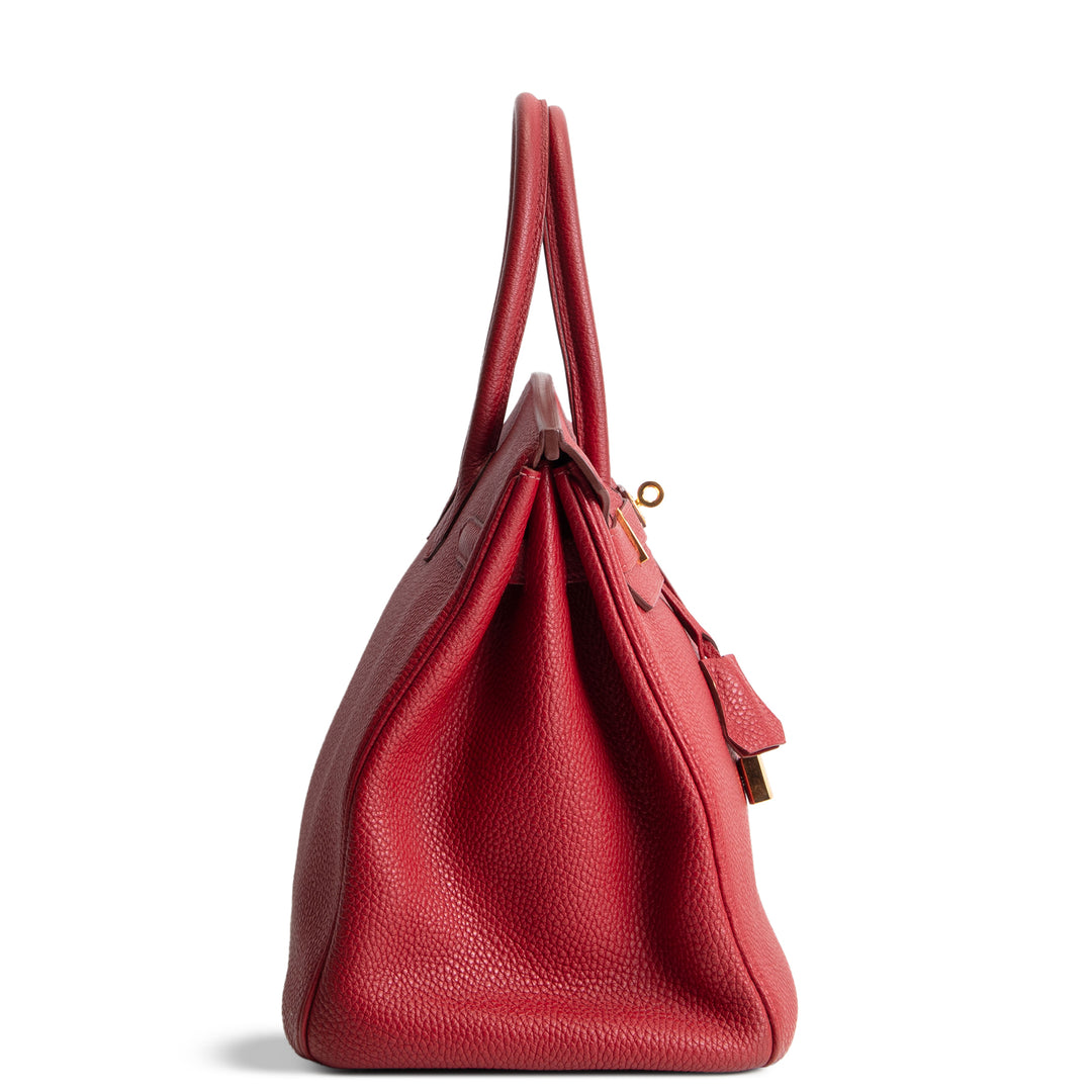 HERMES Birkin 35 Togo - Rouge Grenat