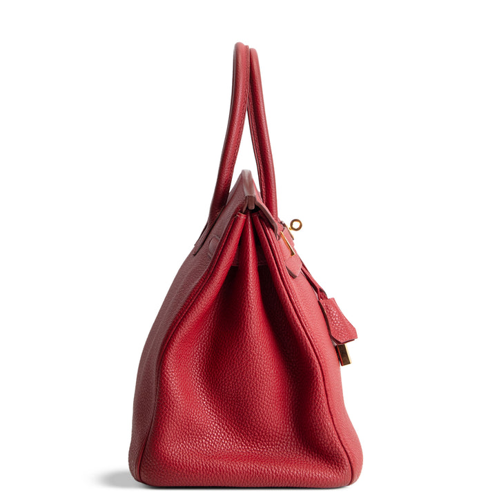 HERMES Birkin 35 Togo - Rouge Grenat