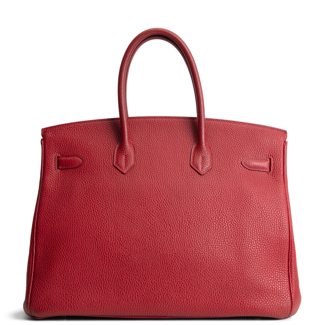 HERMES Birkin 35 Togo - Rouge Grenat