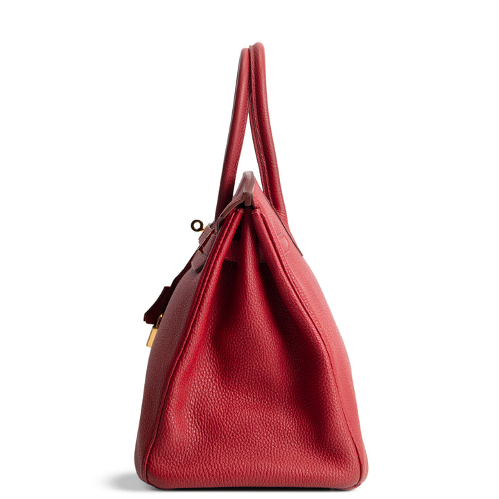 HERMES Birkin 35 Togo - Rouge Grenat