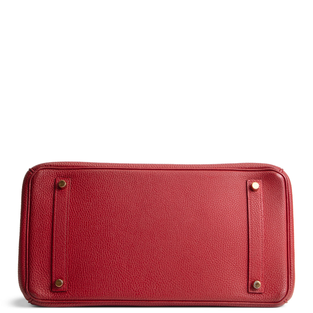 HERMES Birkin 35 Togo - Rouge Grenat