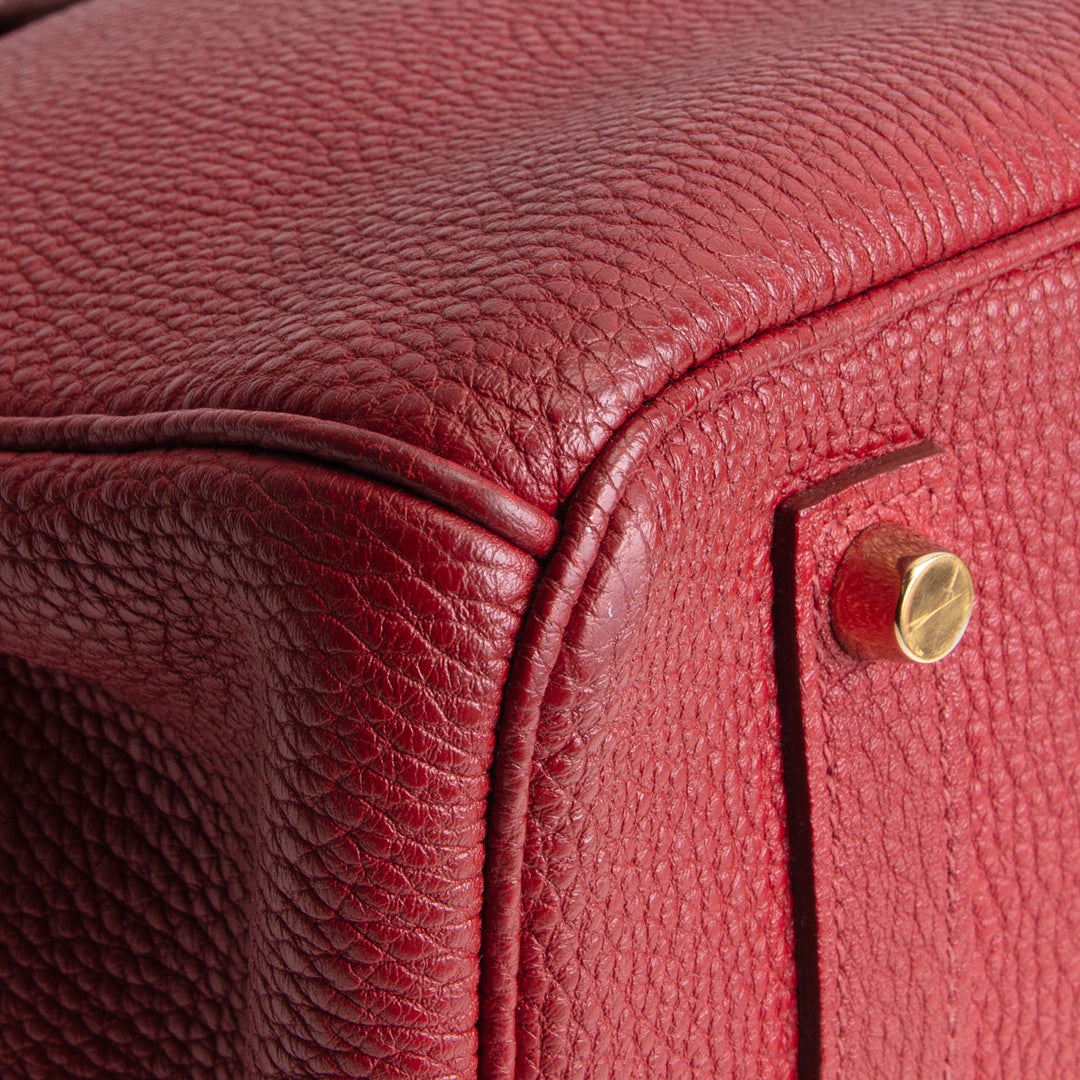 HERMES Birkin 35 Togo - Rouge Grenat