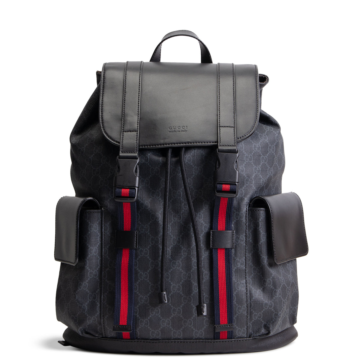 GUCCI GG Supreme Soft Backpack - Black