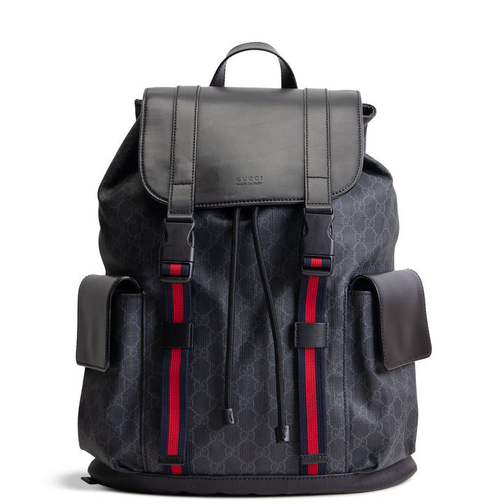GUCCI GG Supreme Soft Backpack - Black
