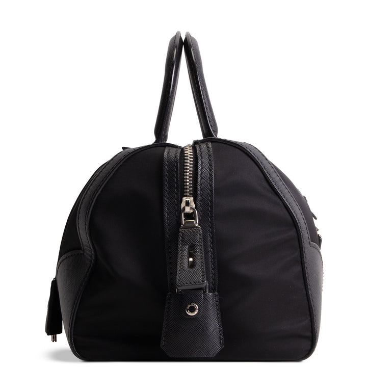 PRADA Nylon Top Handle Satchel - Black - OUTLET FINAL SALE