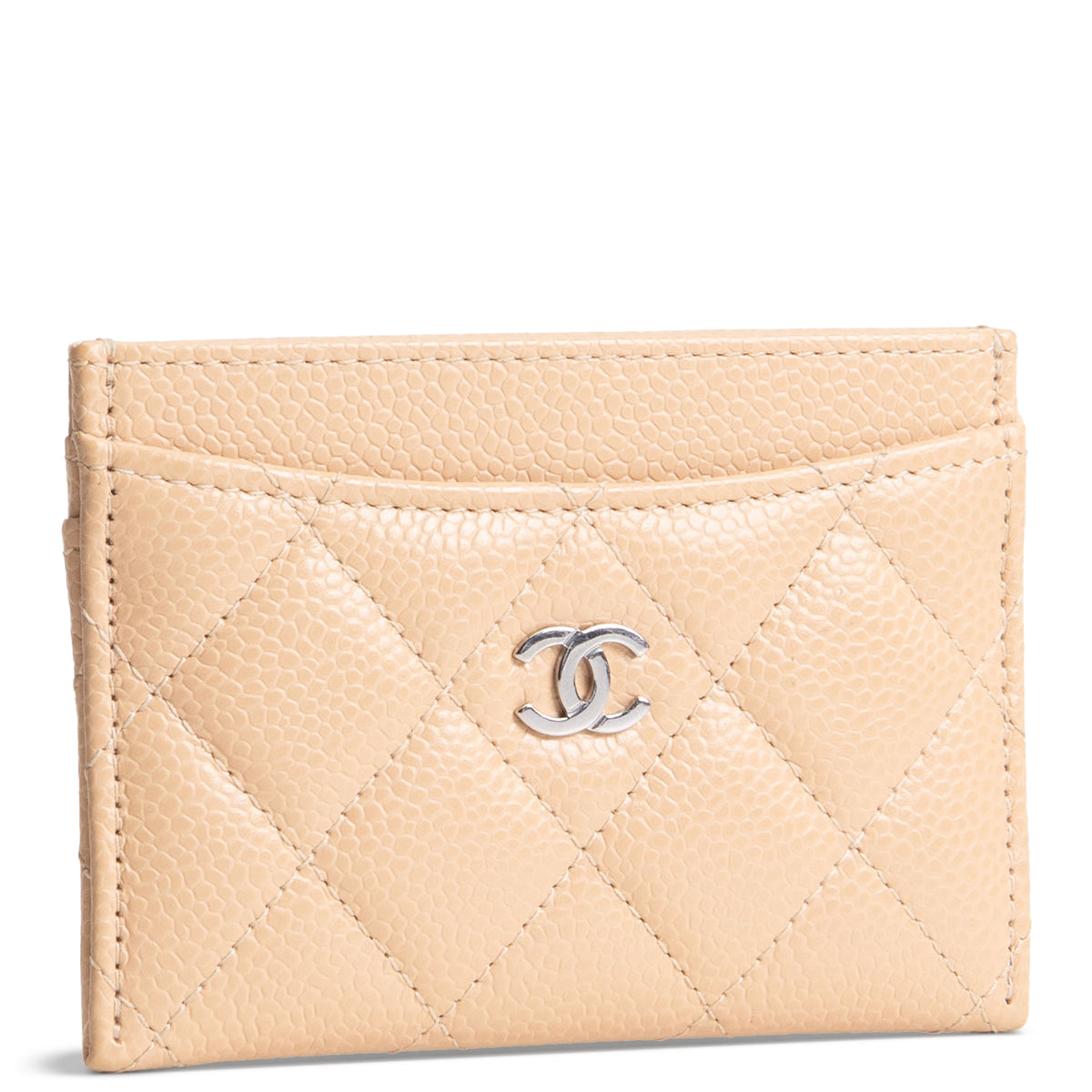 CHANEL Classic CC Card Holder - Quilted Caviar
