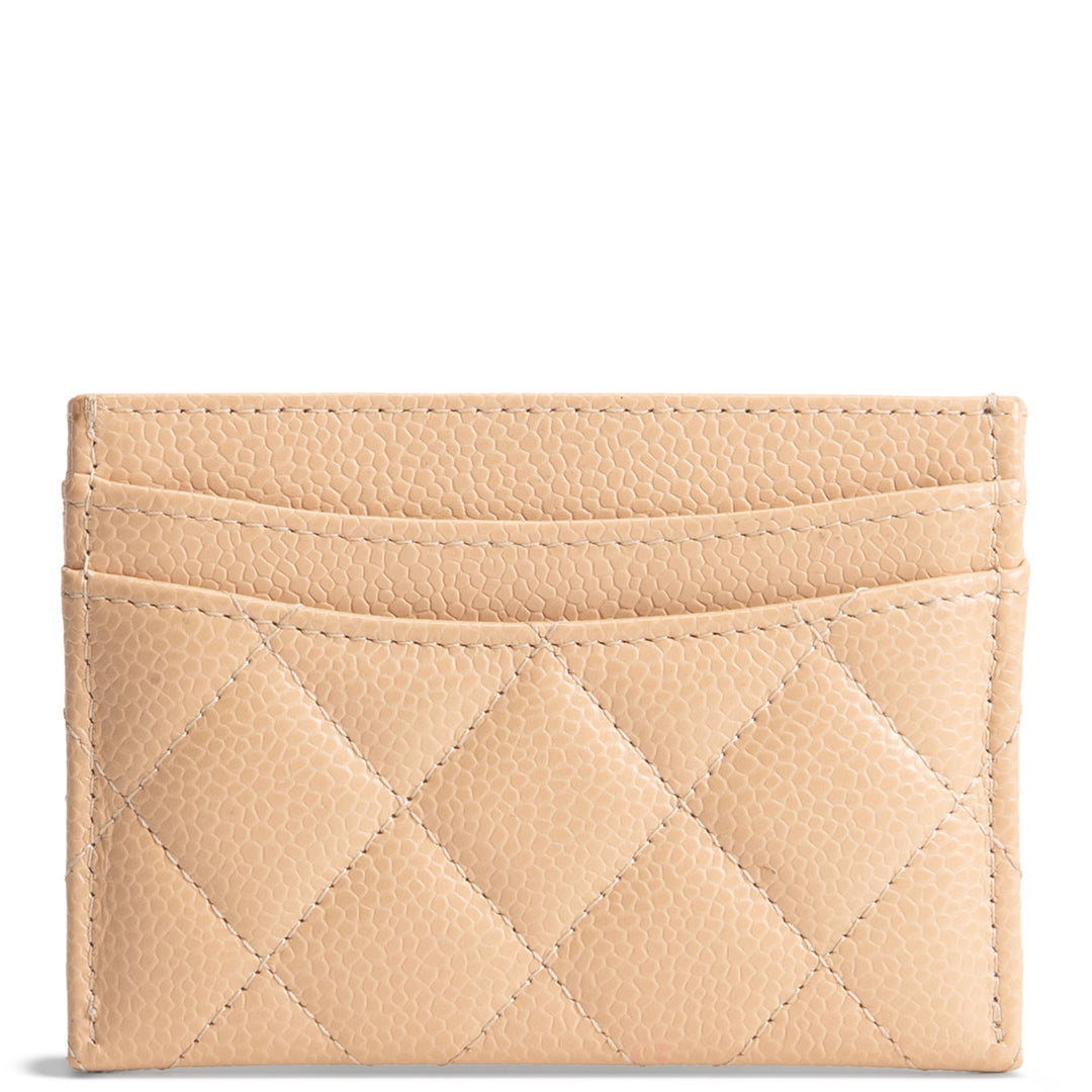 CHANEL Classic CC Card Holder - Quilted Caviar