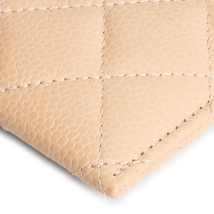 CHANEL Classic CC Card Holder - Quilted Caviar