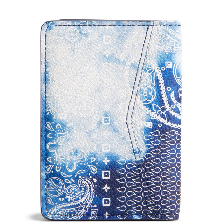 LOUIS VUITTON Monogram Paisley Pocket Organzier - Blue