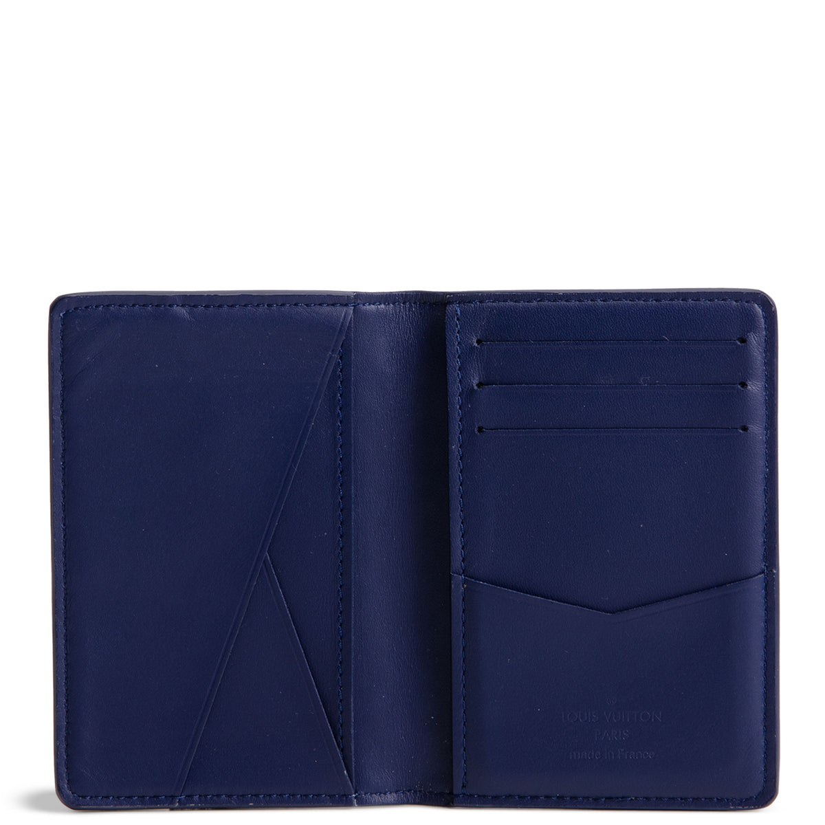 LOUIS VUITTON Monogram Paisley Pocket Organzier - Blue