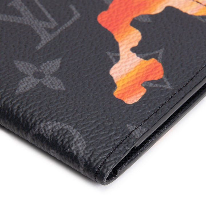 LOUIS VUITTON Monogram Eclipse Cloud Pocket Organizer