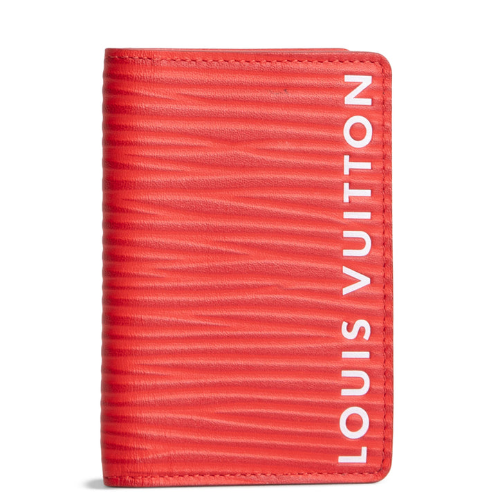 LOUIS VUITTON Epi XL Pocket Organizer - Tomato Red
