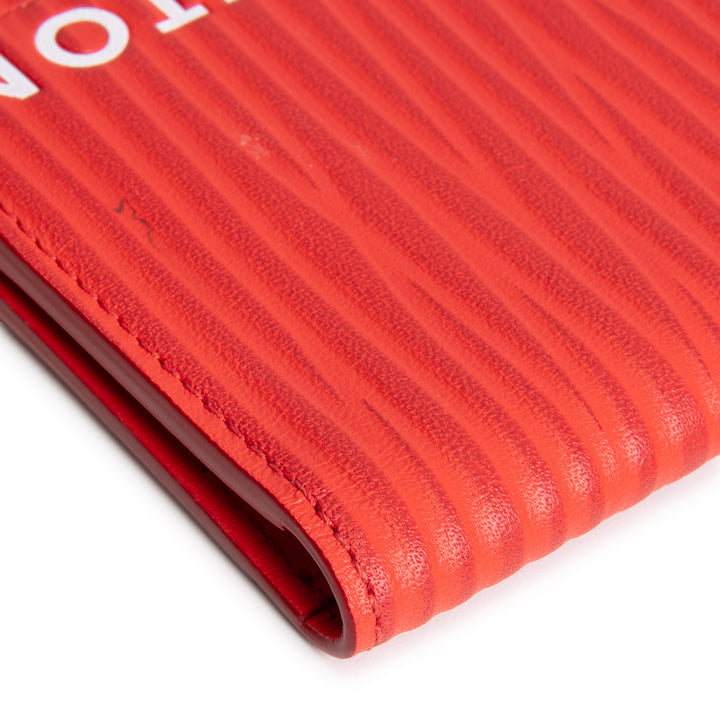 LOUIS VUITTON Epi XL Pocket Organizer - Tomato Red