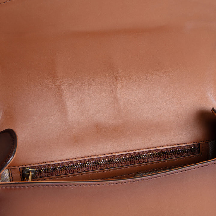 GUCCI Lady Web Horsebit Shoulder Bag - Medium OUTLET FINAL SALE