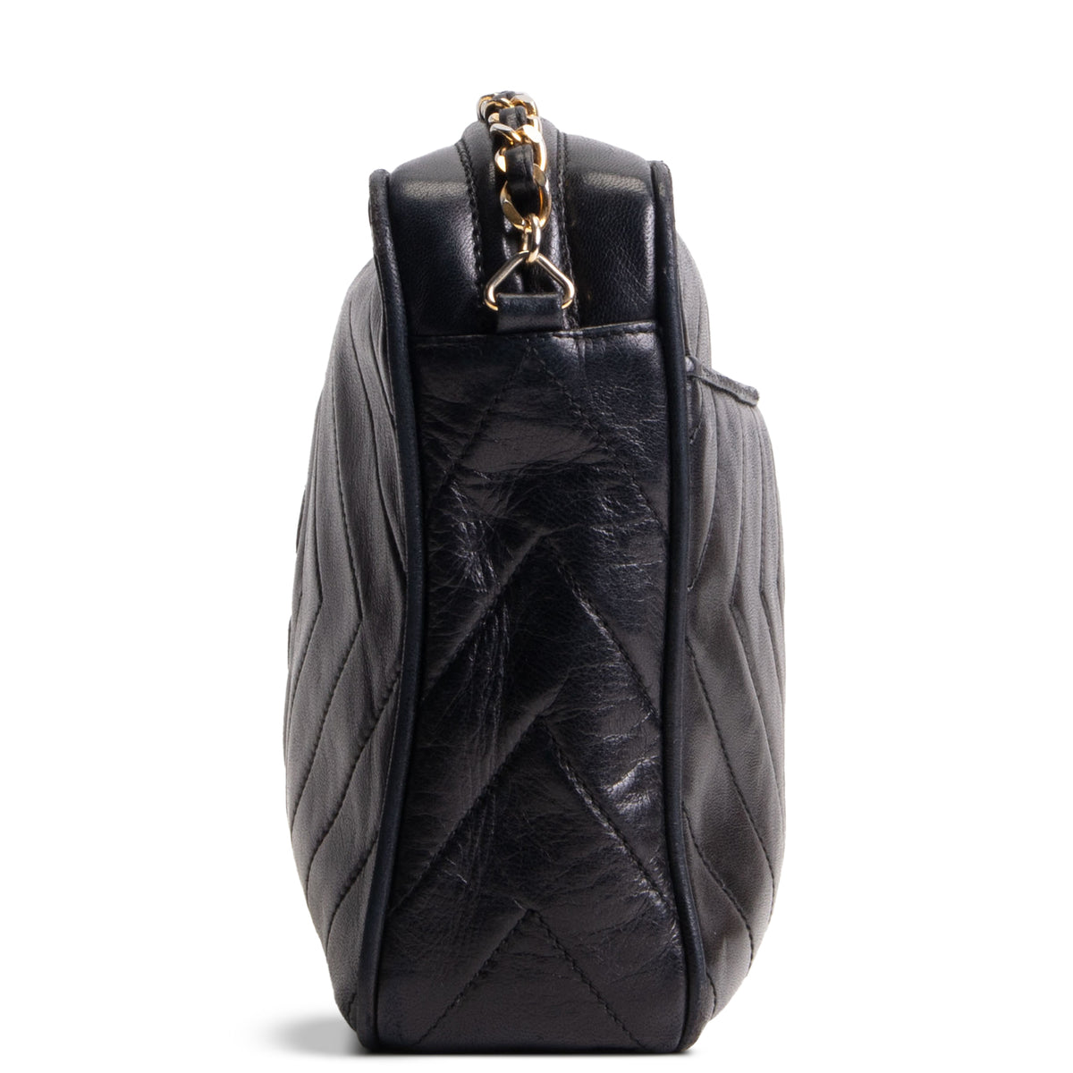 CHANEL Vintage CC Tassel Camera Bag