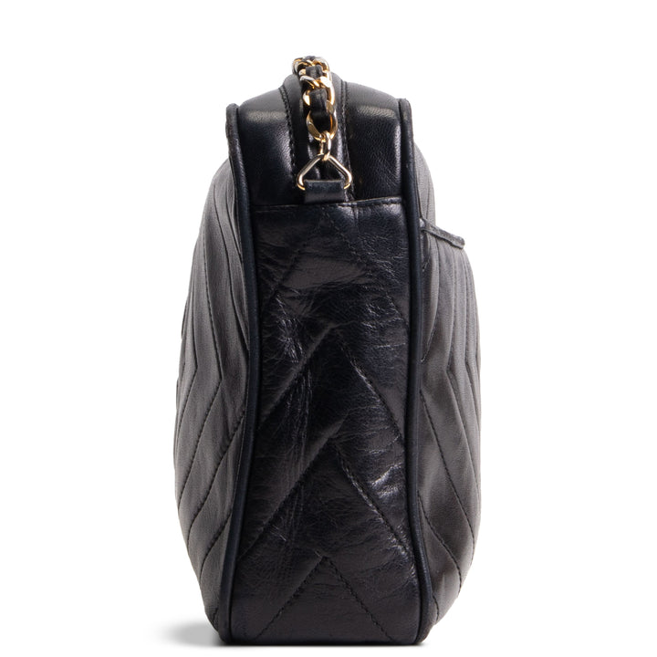 CHANEL Vintage CC Tassel Camera Bag