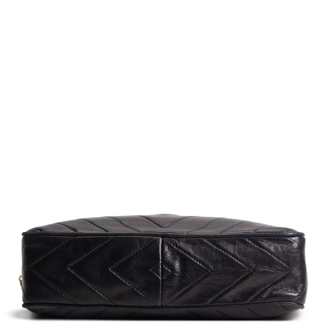 CHANEL Vintage CC Tassel Camera Bag