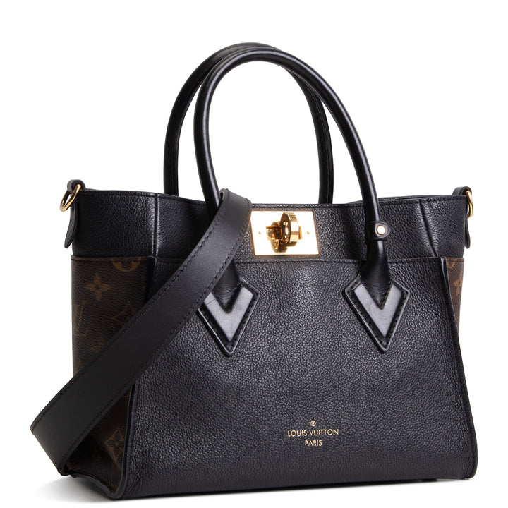 LOUIS VUITTON City Steamer Top Handle Bag - Black