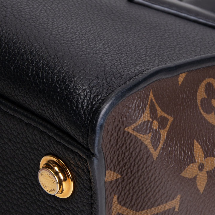 LOUIS VUITTON City Steamer Top Handle Bag - Black