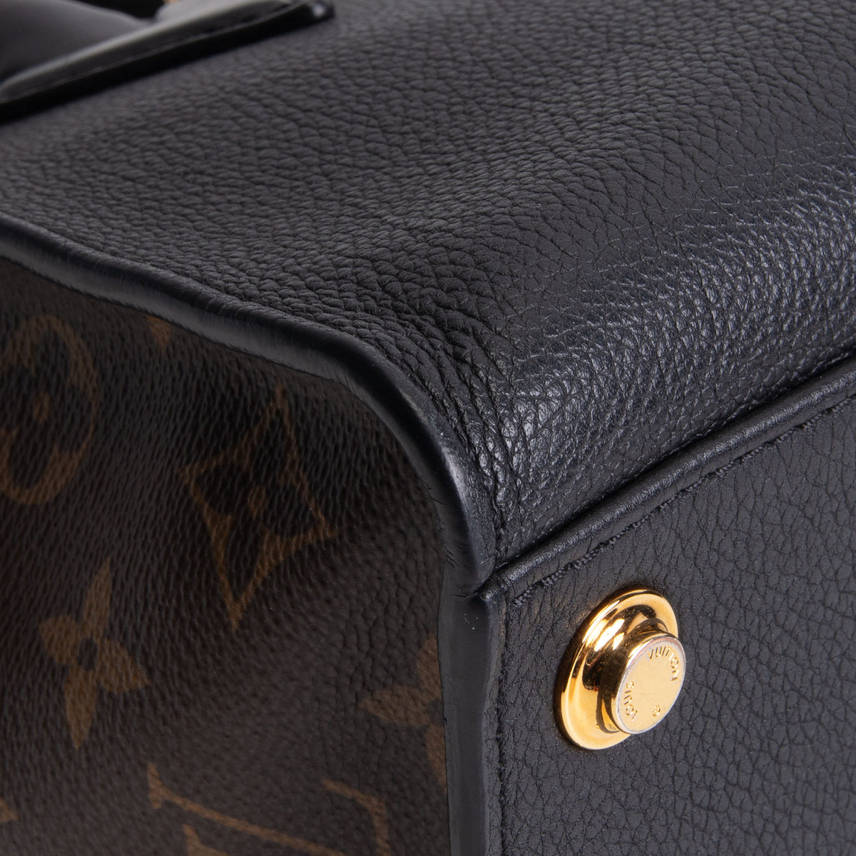 LOUIS VUITTON City Steamer Top Handle Bag - Black