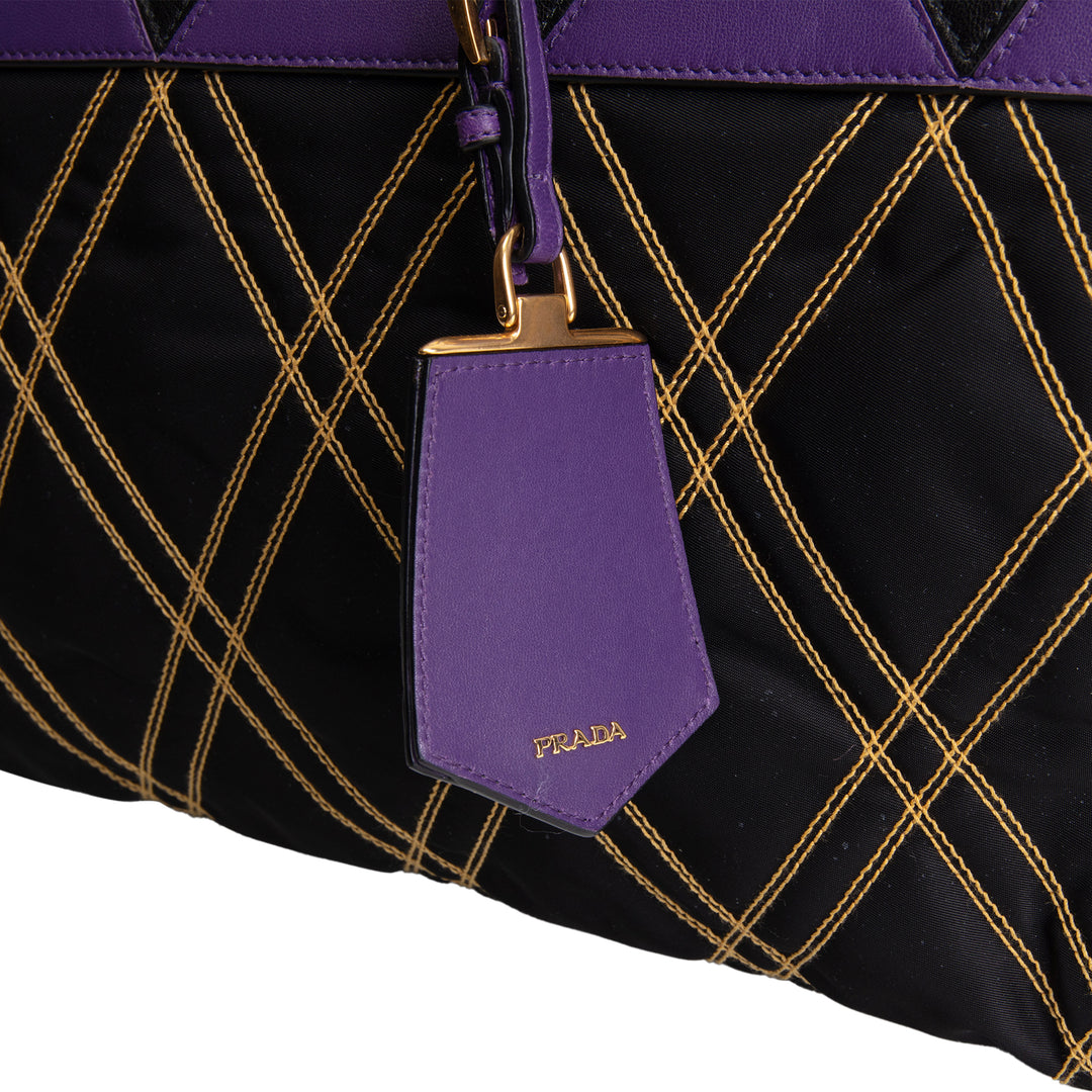 PRADA Chevron Impunturato Bauletto