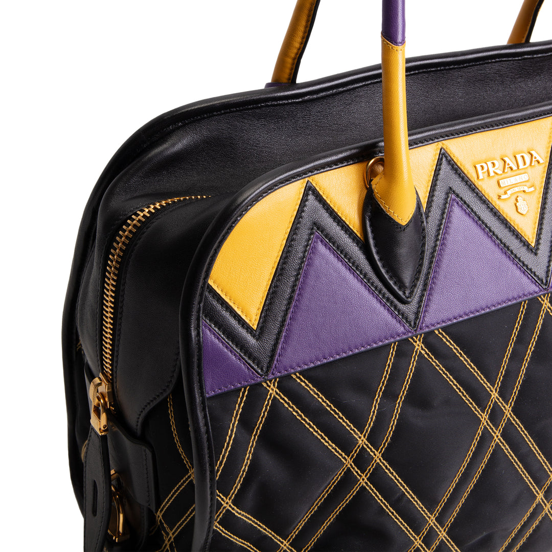 PRADA Chevron Impunturato Bauletto