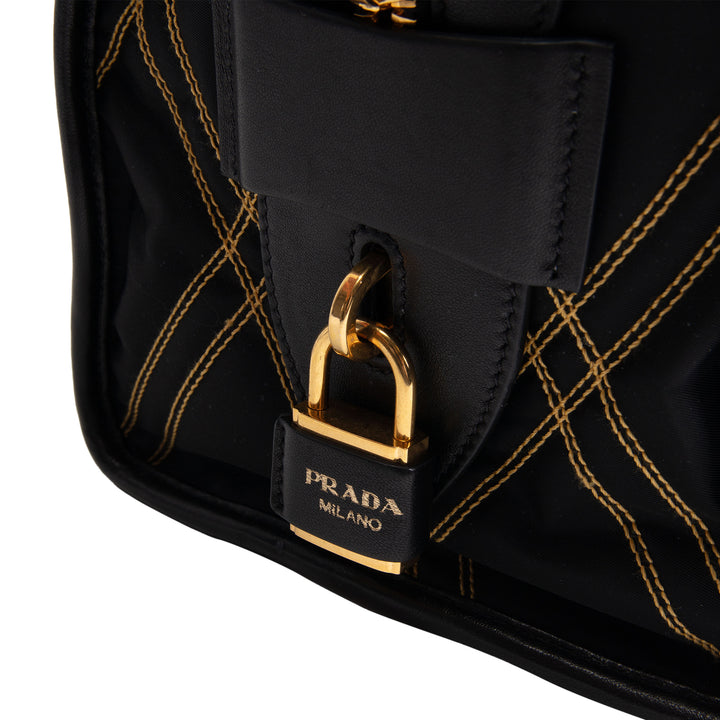 PRADA Chevron Impunturato Bauletto