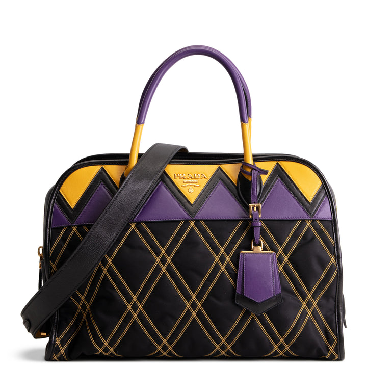 PRADA Chevron Impunturato Bauletto