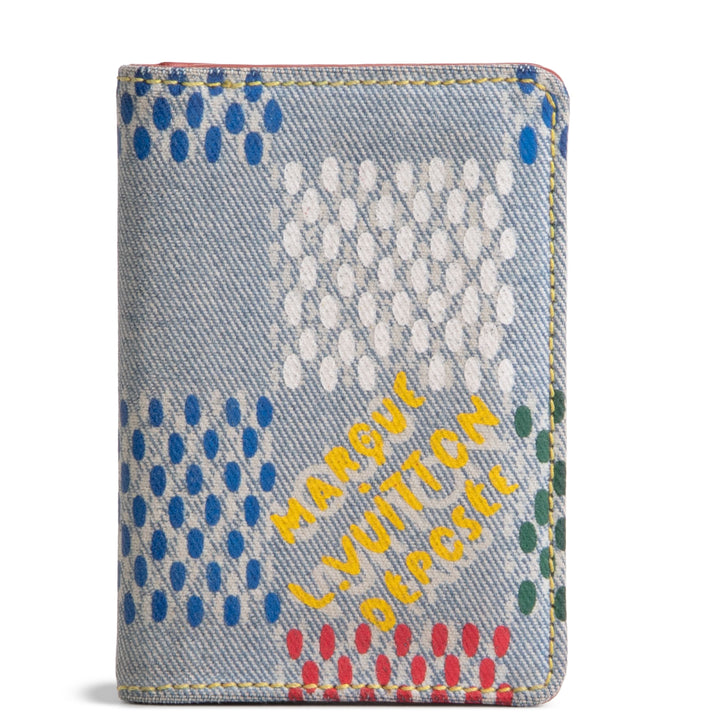 LOUIS VUITTON LV Vers Damier Denim Pocket Organizer