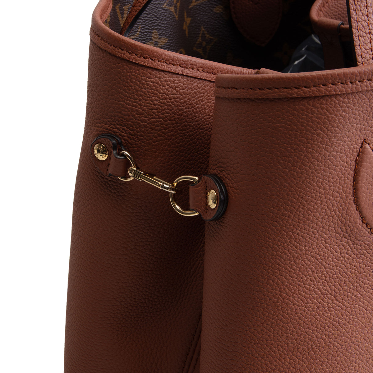 LOUIS VUITTON Monogram Neverfull Inside Out MM - Brown
